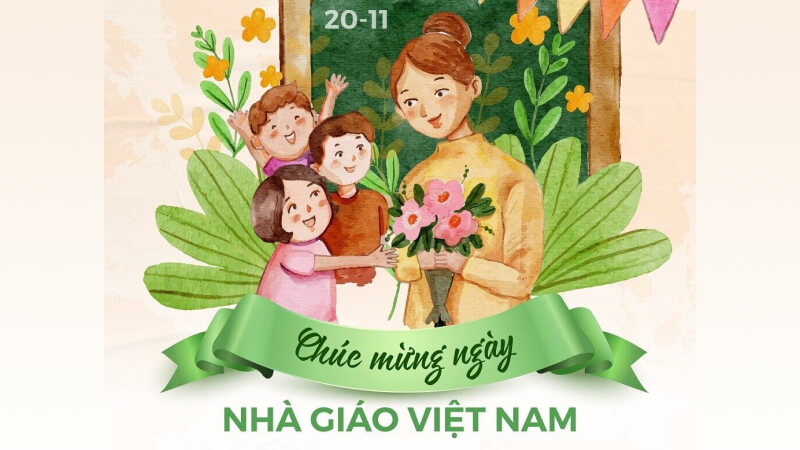 Hình ảnh hoạt hình chủ đề 20/11 về người cô Hình ảnh hoạt hình chủ đề 20/11 về người cô