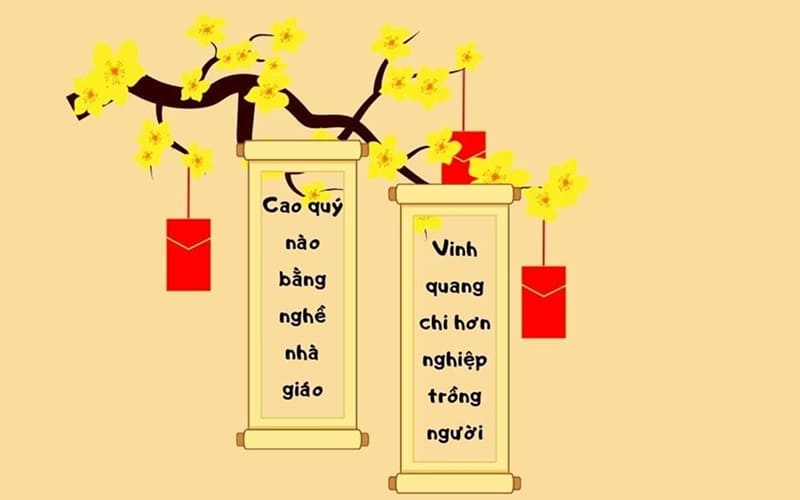 Câu đối chúc Tết thầy cô giáo Câu đối chúc Tết thầy cô giáo
