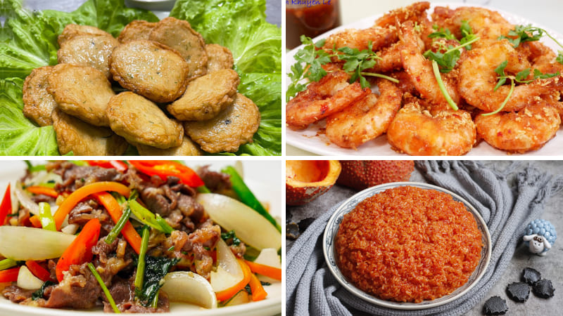 Thực đơn số 13 đậm chất truyền thống với các món như chả cá, xôi gấc Thực đơn số 13 đậm chất truyền thống với các món như chả cá, xôi gấc