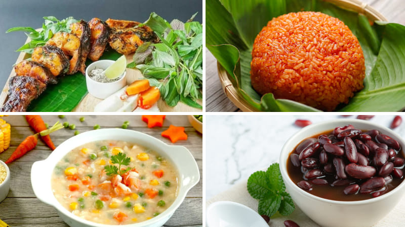 Thực đơn số 6 đậm chất miền Bắc với các món như chả cốm, gà luộc Thực đơn số 6 đậm chất miền Bắc với các món như chả cốm, gà luộc