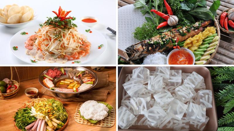 Thực đơn đám cưới miền Tây 1 Thực đơn đám cưới miền Tây 1