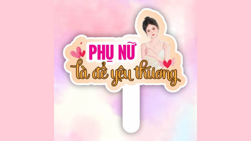 Mẫu hashtag cầm tay dành cho vợ và bạn gái 1