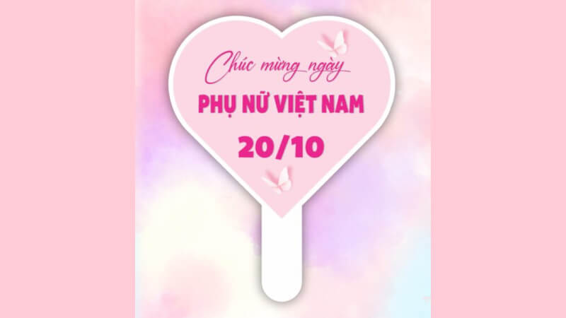 Mẫu hashtag cầm tay cho công ty, tập thể 4