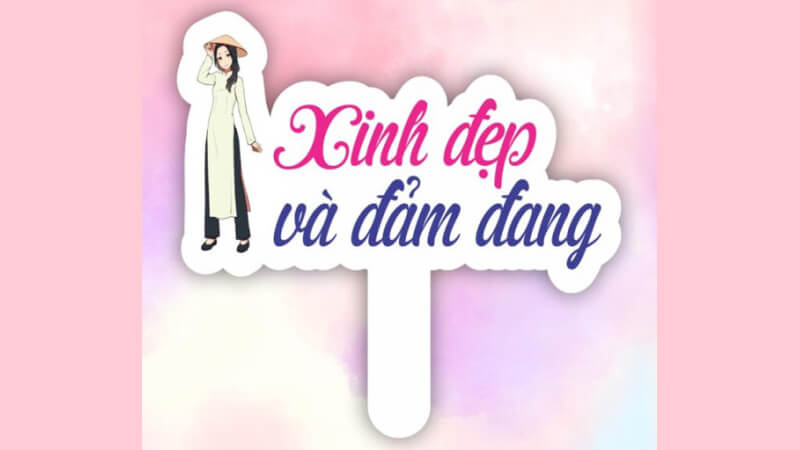 Mẫu hashtag cầm tay dành cho vợ và bạn gái 9
