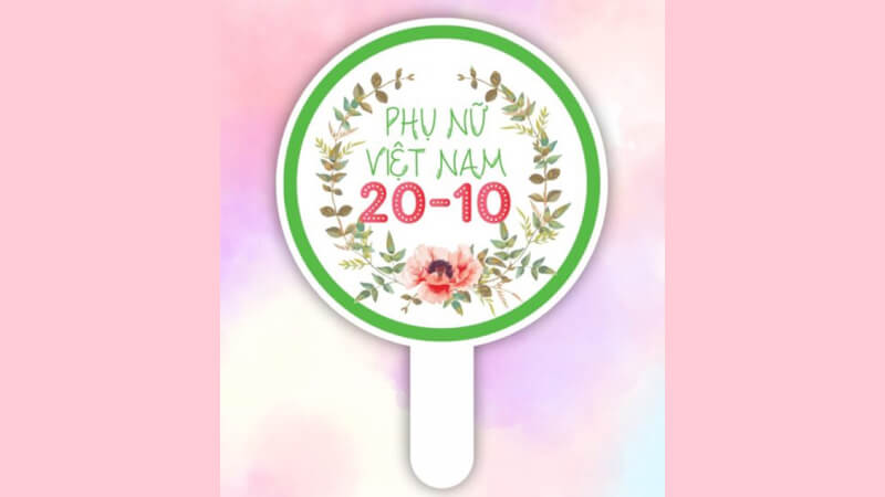 Mẫu hashtag cầm tay cho công ty, tập thể 3