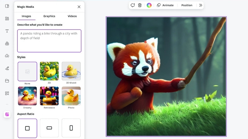 Canva AI cung cấp cả tính năng soạn thảo và minh họa Canva AI cung cấp cả tính năng soạn thảo và minh họa