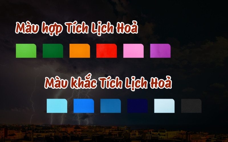Màu hợp mệnh giúp kích hoạt vận khí và thu hút năng lượng tích cực Màu hợp mệnh giúp kích hoạt vận khí và thu hút năng lượng tích cực