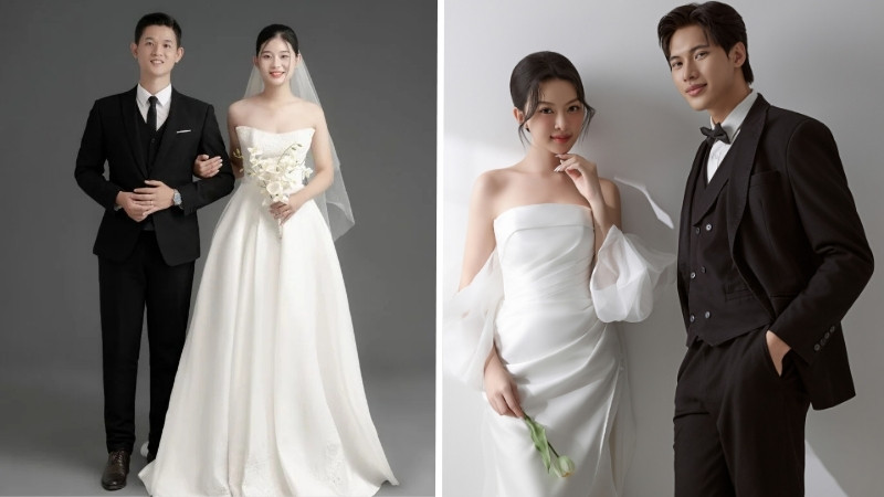 Ý tưởng chụp ảnh cưới kiểu Hàn Quốc Ý tưởng chụp ảnh cưới kiểu Hàn Quốc