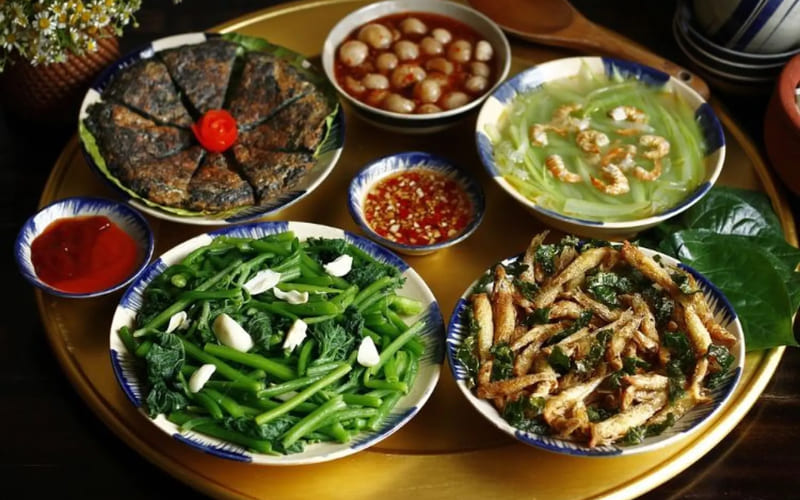 Nét đặc trưng trong mâm cơm hàng ngày của người miền Nam Nét đặc trưng trong mâm cơm hàng ngày của người miền Nam
