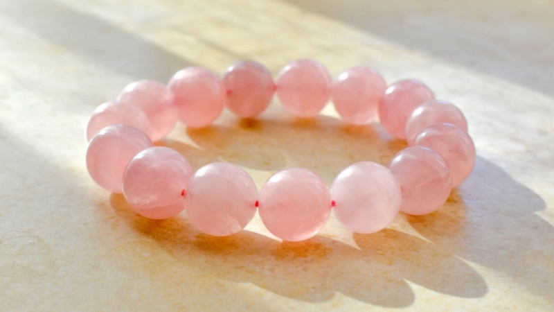 Thiên Thượng Hỏa hợp với thạch anh hồng