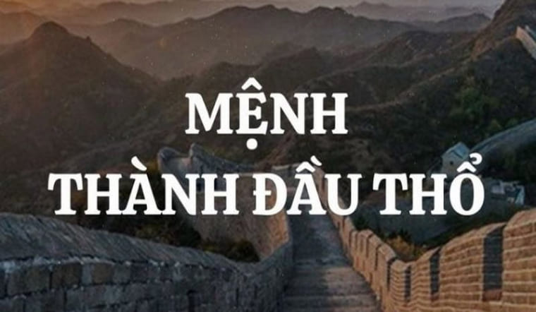 Thành Đầu Thổ là gì? Sinh năm nào, vận mệnh ra sao?