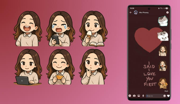 5 cách tạo sticker theo ảnh chính mình bằng AI, app điện thoại
