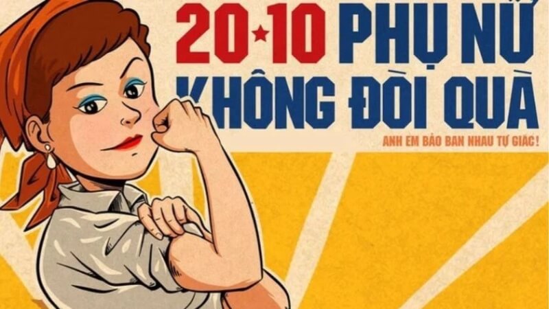 Meme 20/10 tự chế độc đáo 1