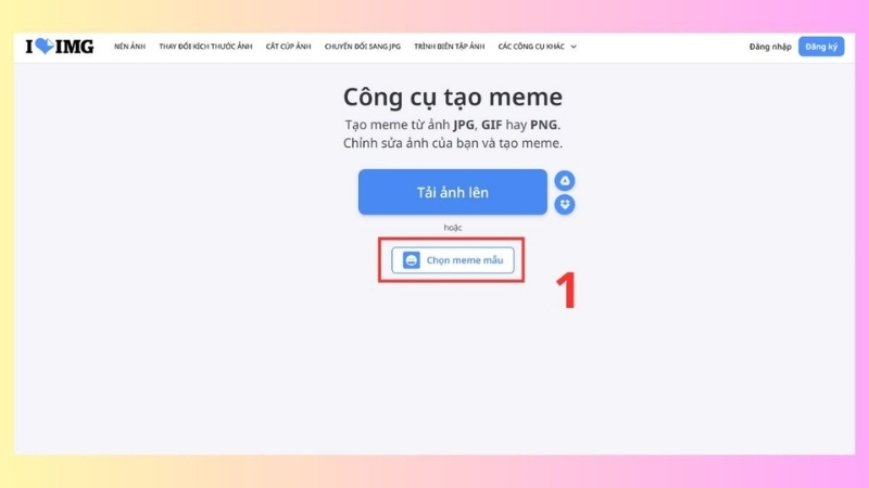 Cách tự tạo meme 20/10 đơn giản