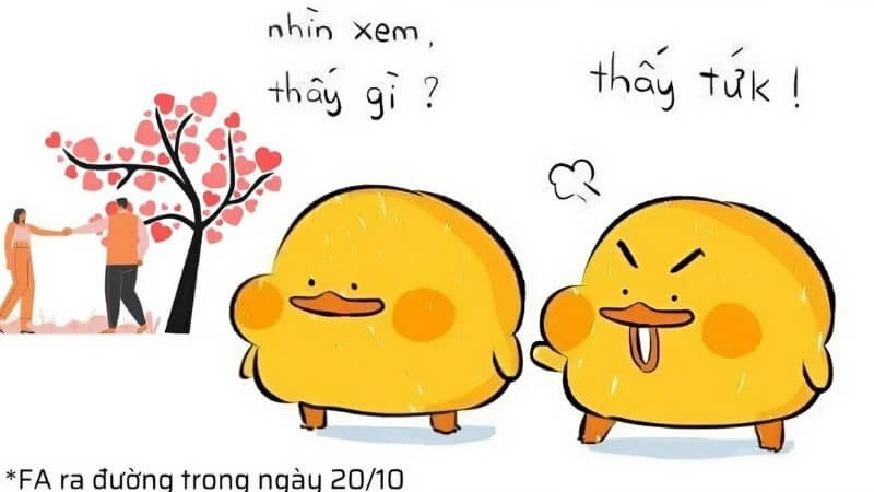 Meme 20/10 troll bạn bè, đồng nghiệp 3
