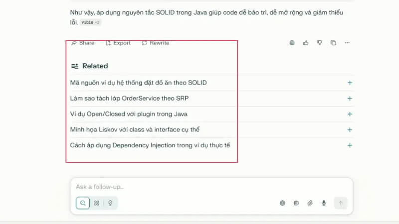 Trò chuyện và đào sâu vấn đề Trò chuyện và đào sâu vấn đề