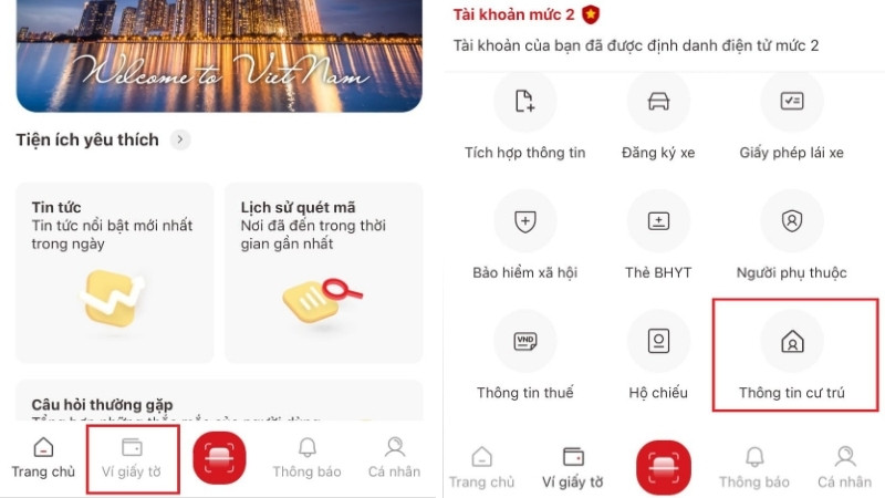 Tra cứu tạm trú online trên ứng dụng VNeID Tra cứu tạm trú online trên ứng dụng VNeID