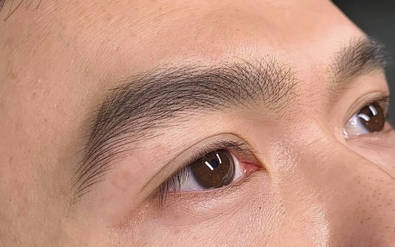 Lông mày rồng khác lông mày kiếm rõ rệt hình dáng. Lông mày rồng khác lông mày kiếm rõ rệt hình dáng.