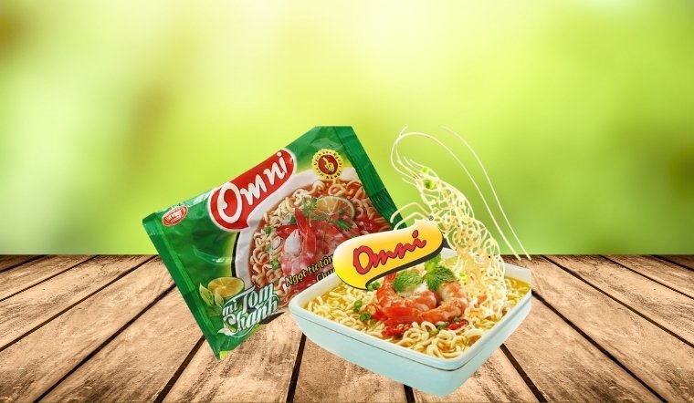 Mì Omni chanh có ngon không? Mì tôm Omni chanh bao nhiêu calo?