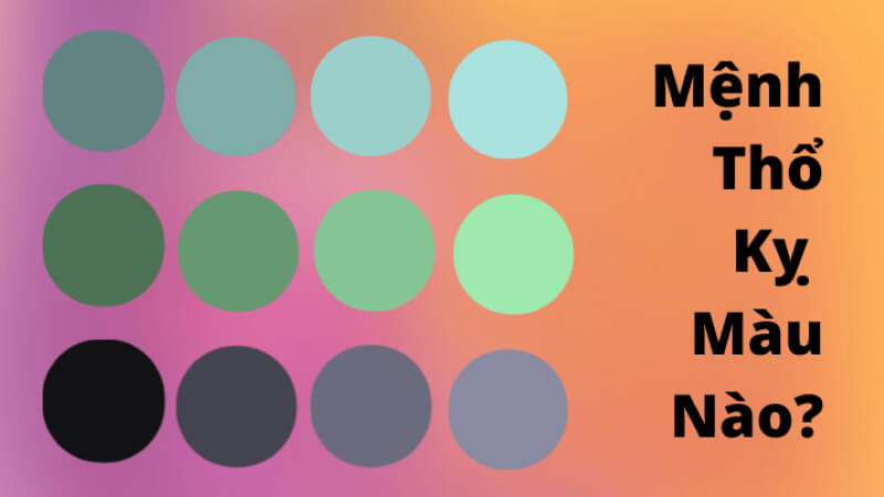 Mệnh Đại Trạch Thổ kỵ màu nào
