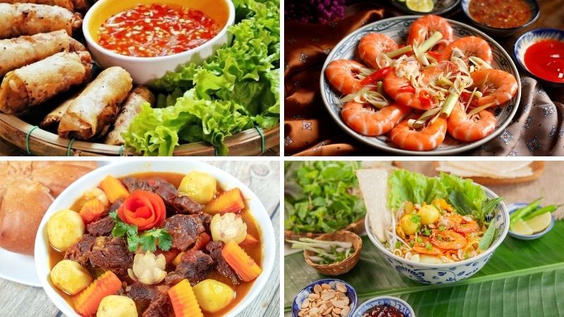 Gợi ý thực đơn miền Trung truyền thống Gợi ý thực đơn miền Trung truyền thống
