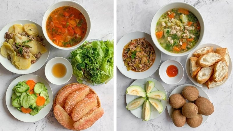 Bạn nên tận dụng rau quả theo mùa cho bữa cơm gia đình Bạn nên tận dụng rau quả theo mùa cho bữa cơm gia đình
