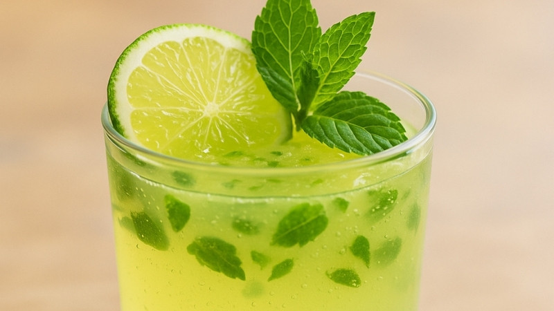 "Dứa bạc hà" tươi mát (Pineapple Mojito Twist)