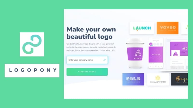 Tạo logo bằng Logopony Tạo logo bằng Logopony