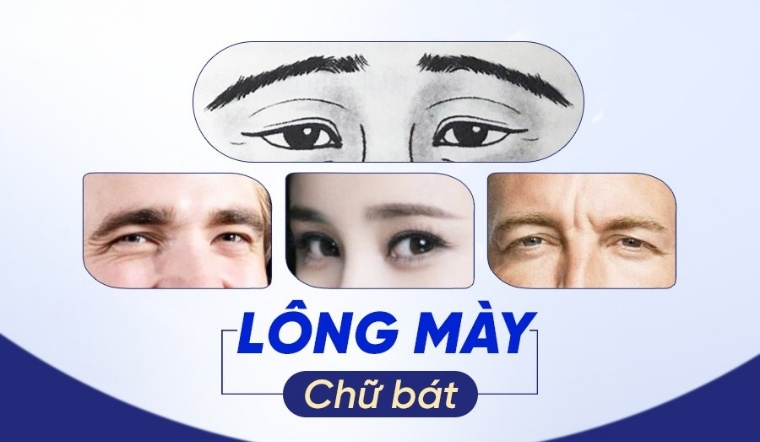 Lông mày chữ Bát là gì? Giải mã ý nghĩa chân mày chữ Bát