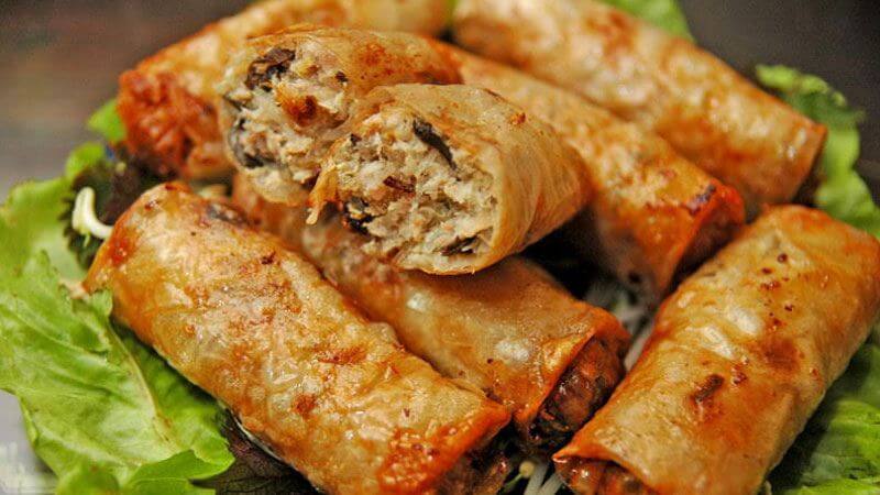Nem rán là món ăn quen thuộc trong mọi dịp lễ, Tết của người miền Bắc Nem rán là món ăn quen thuộc trong mọi dịp lễ, Tết của người miền Bắc