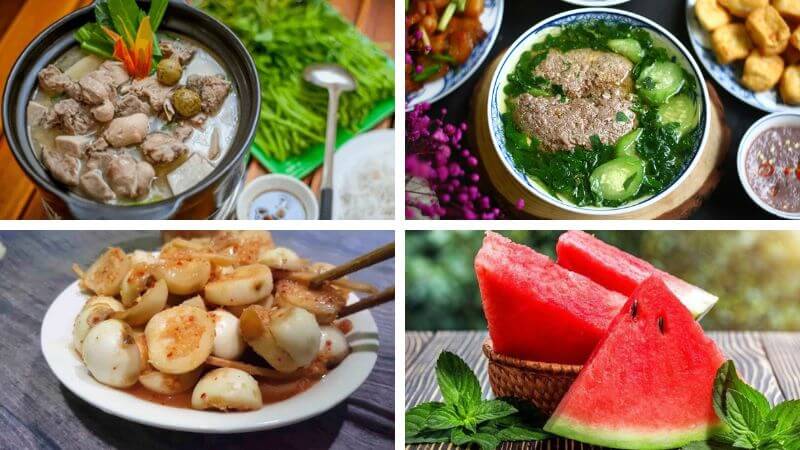 Mâm cơm mùa hè mang vị chua nhẹ giúp xua tan nóng bức Mâm cơm mùa hè mang vị chua nhẹ giúp xua tan nóng bức