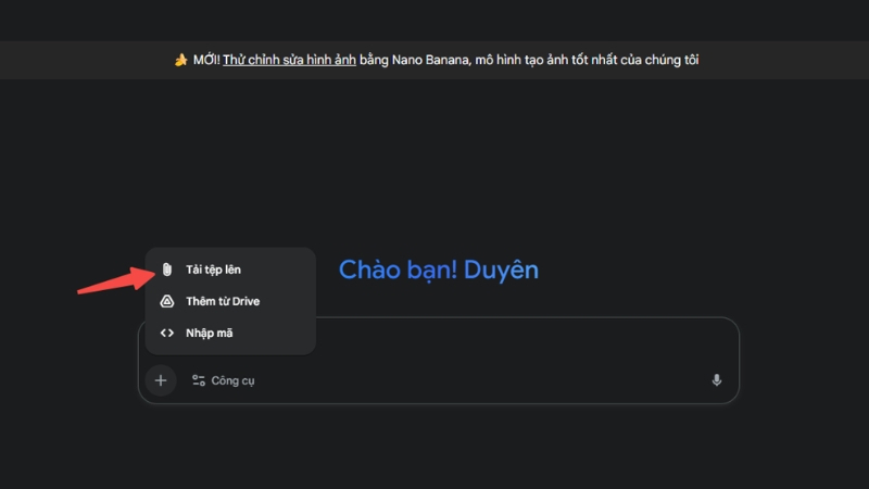Bước 2: Tải ảnh tham chiếu (nếu cần) Bước 2: Tải ảnh tham chiếu (nếu cần)