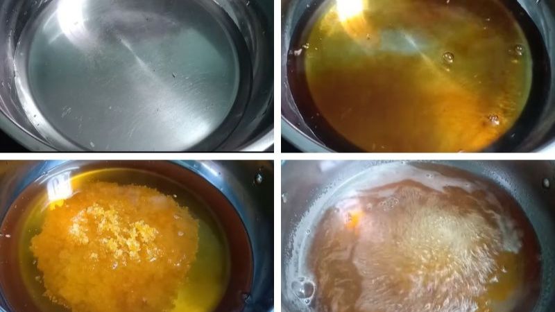 Nấu hỗn hợp ngâm cà Nấu hỗn hợp ngâm cà