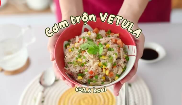 Cách làm món cơm trộn Vetula nhanh gọn nhưng ngon miệng