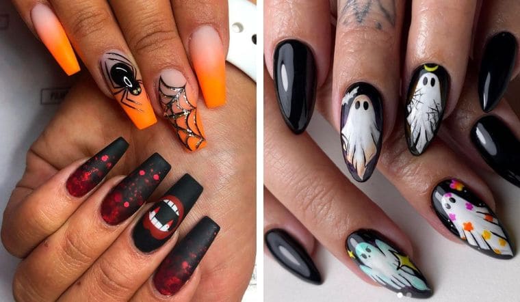 50+ ý tưởng mẫu nail Halloween đẹp cho cô nàng cá tính