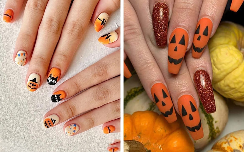 Biểu tượng Halloween rực rỡ, tạo không khí sôi động đầy vui nhộn. Biểu tượng Halloween rực rỡ, tạo không khí sôi động đầy vui nhộn.