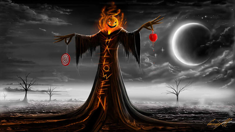 Hình nền Halloween cho máy tính chủ đề ma cà rồng 5 Hình nền Halloween cho máy tính chủ đề ma cà rồng 5
