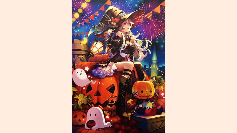 Hình nền Halloween cho điện thoại Anime 1 Hình nền Halloween cho điện thoại Anime 1