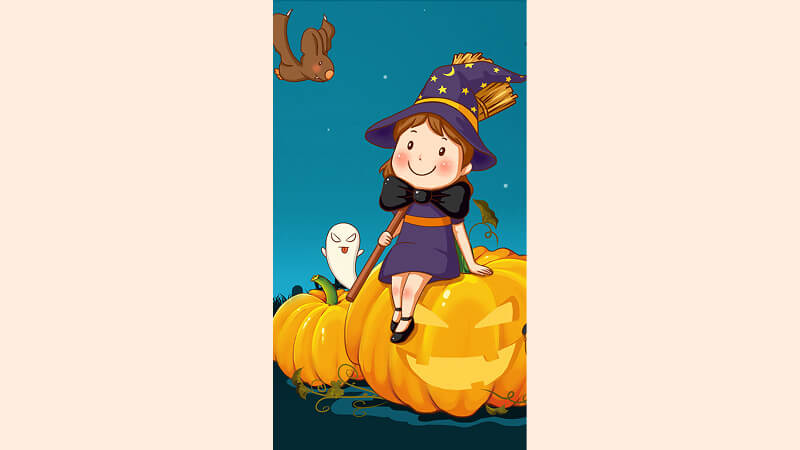 Hình nền Halloween cho điện thoại cute 4 Hình nền Halloween cho điện thoại cute 4