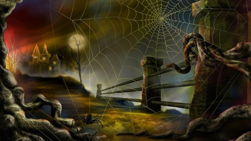 Hình nền Halloween cho máy tính kinh dị 3 Hình nền Halloween cho máy tính kinh dị 3