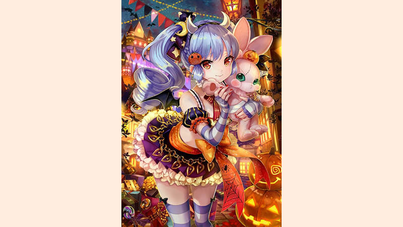 Hình nền Halloween cho điện thoại Anime 4 Hình nền Halloween cho điện thoại Anime 4
