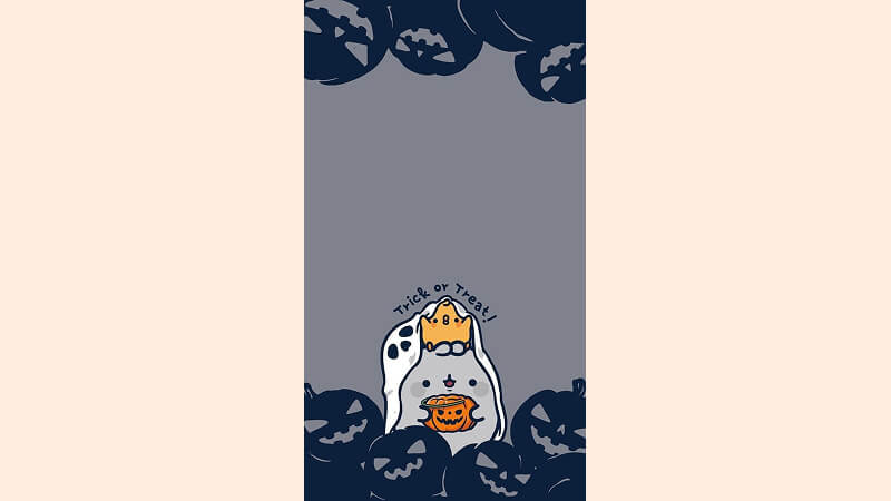 Hình nền Halloween cho điện thoại cute 2 Hình nền Halloween cho điện thoại cute 2