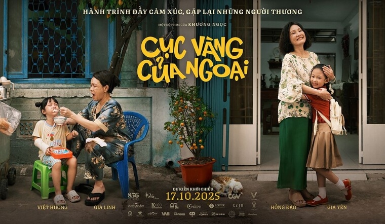 Review phim Cục Vàng Của Ngoại: Phim tình cảm gia đình cảm động của Khương Ngọc 
