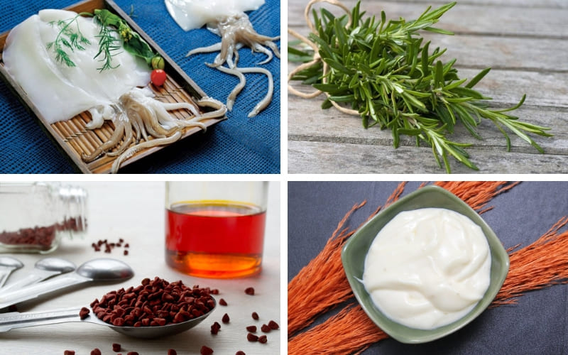 Người nấu chuẩn bị nguyên liệu tươi ngon, đầy đủ. Người nấu chuẩn bị nguyên liệu tươi ngon, đầy đủ.