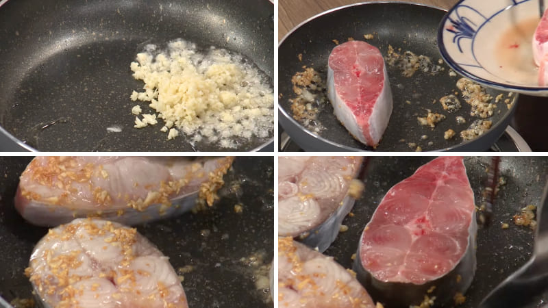 Bước 2: Sên cá Bước 2: Sên cá