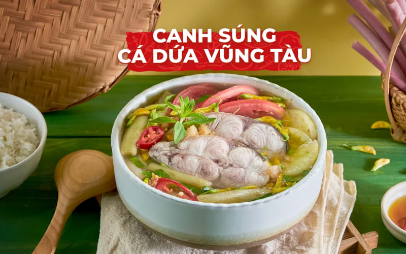 Cách nấu canh súng cá dứa ngọt thanh, dân dã chuẩn vị quê nhà