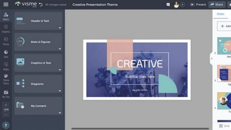 Presentations.ai là nền tảng AI giúp tạo slide thuyết trình tự động từ mô tả ngắn gọn của bạn Presentations.ai là nền tảng AI giúp tạo slide thuyết trình tự động từ mô tả ngắn gọn của bạn