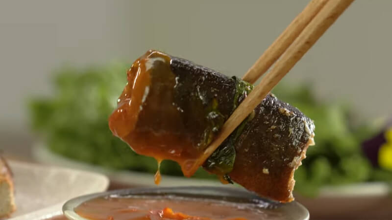 Lươn cuộn mía nướng thơm ngon Lươn cuộn mía nướng thơm ngon