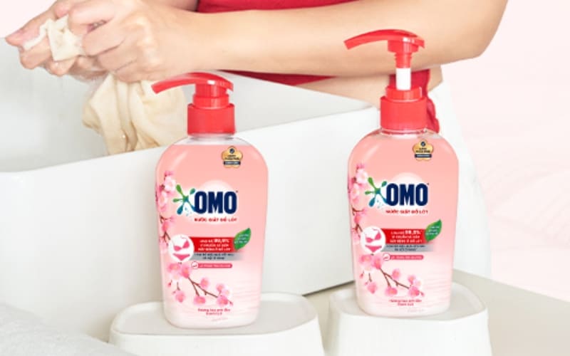 Người dùng nên ngâm và xả kỹ đồ lót sạch sẽ. Người dùng nên ngâm và xả kỹ đồ lót sạch sẽ.