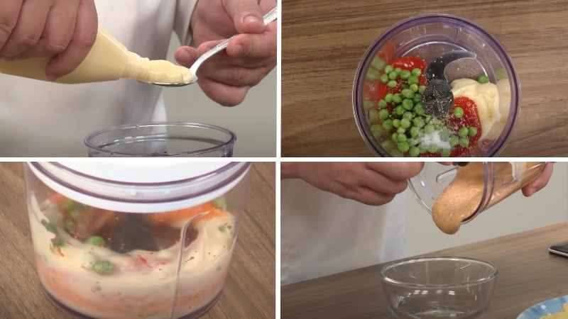 Chuẩn bị sốt Mayonnaise Chuẩn bị sốt Mayonnaise